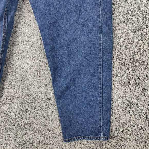 Levi's Mens 90s Normcore 550 Relaxed Fit Jeans 48x32 Blue Medium Wash Denim - Picture 10 of 16